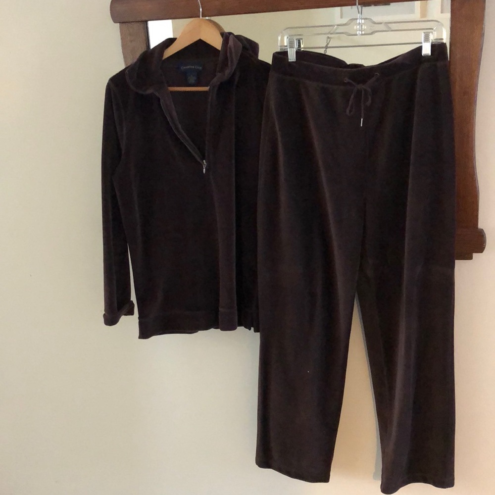 Charter Club Track Suit, Brown